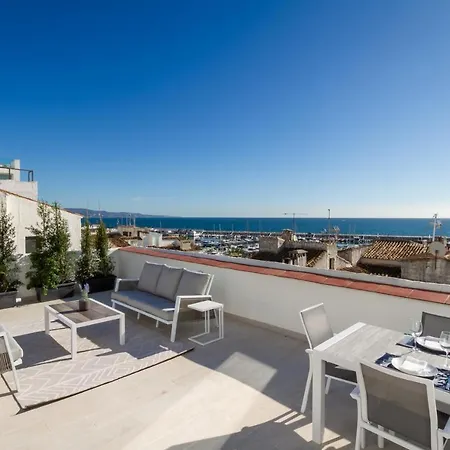 Banus - Puerto Banus Harbour Sea Views Penthouse Apartment Marbella